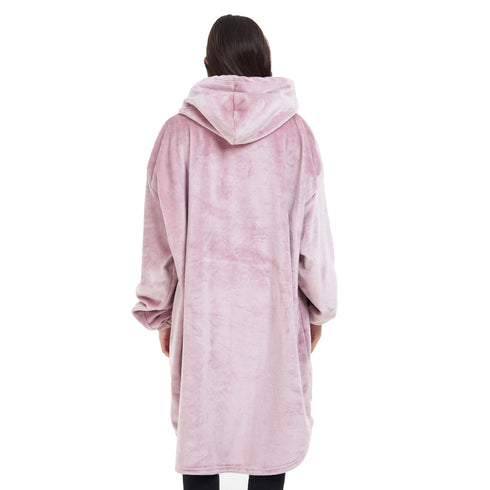 Snuggs Blanket Hoodie Light Mauve